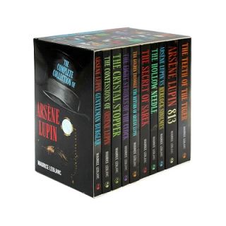 The Complete Collection of Arsene Lupin 10 Books Box (New and Sealed)